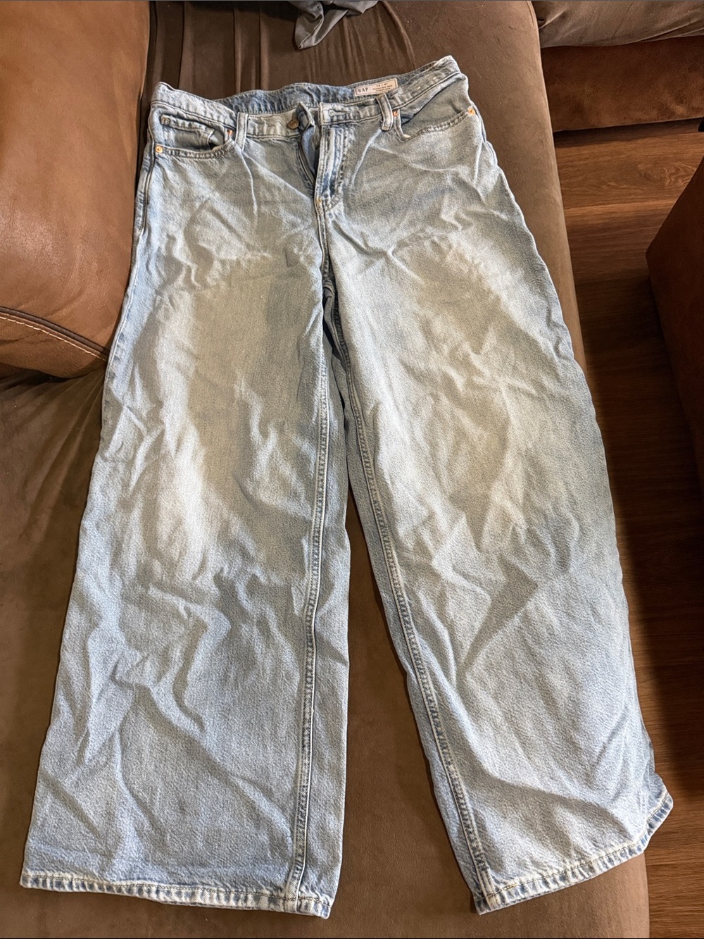 GAP Light Blue Women’s Wide-Leg Jeans